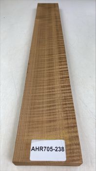 Neck Sycamore / European Maple, curly, "Caramel" - Unique Piece #238